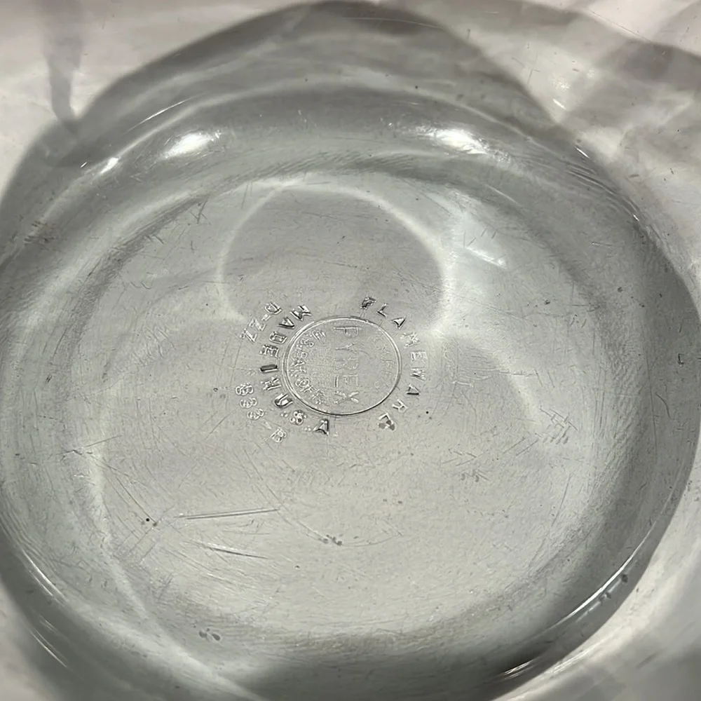 Pyrex Gray Blue 1QT Open Saucepan